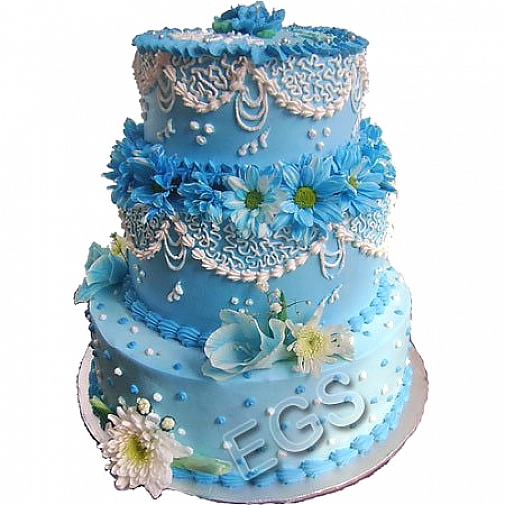 15lbs Blue Craze Cake Redolence Bake Studio