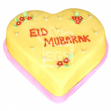 2lb Eid Heart Cake