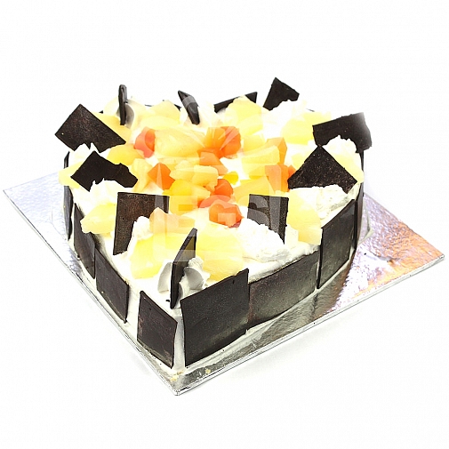 2Lbs Heart Shape Pineapple Cake - Serena Hotel