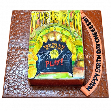 4Lbs Temple Run Cake - Redolence Bake Studio