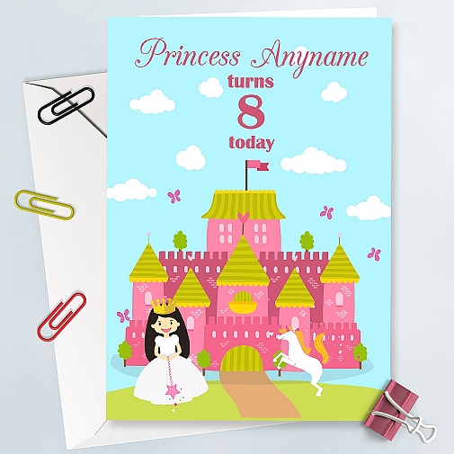 Princess Birthday Card