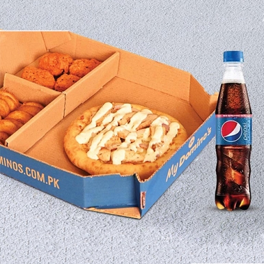 Pizza My Box With Drink