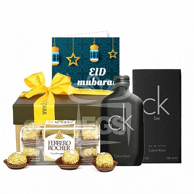 Eid Fragrance and Chocolate Hamper