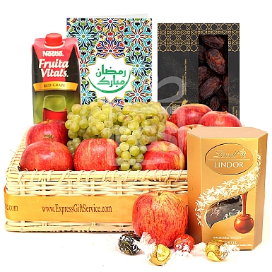 Ramadan Fruits with Dates and Chocolates