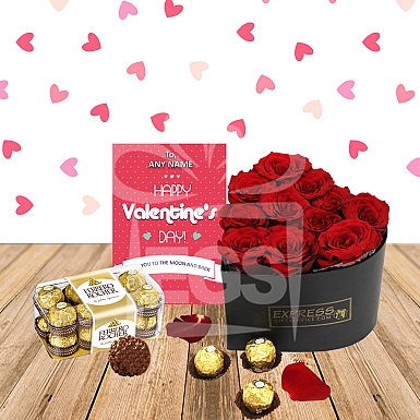 Valentines Signature Heart Combo Gifts