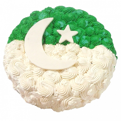 Meezan Bank Limited - Pakistan flag cake stating a beautiful message - We  are Pakistan! | Facebook