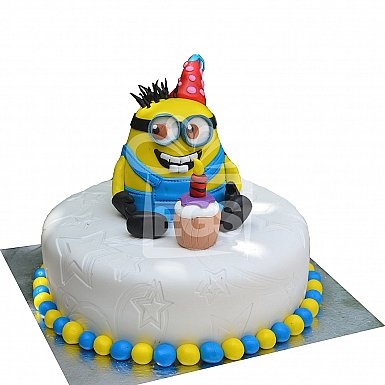 3Lbs Despicable me Cake - Redolence Bake Studio