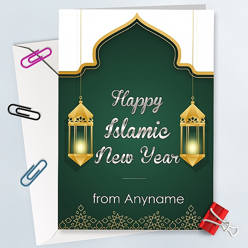 Islamic New Year-Personalised Card