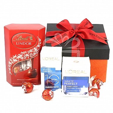 Loreal and Lindt Hamper for Her