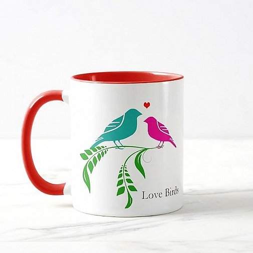 Love Birds-personalised Mug