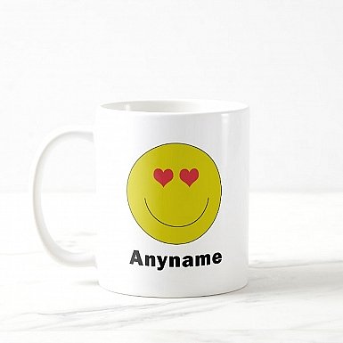 Valentines personalized Emoji Mug