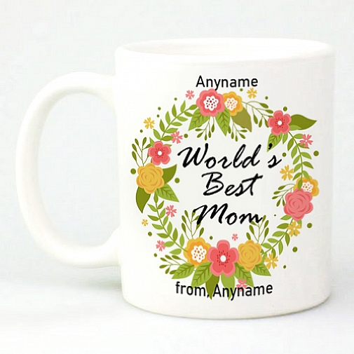 World's Best Mom-Personalised Mug