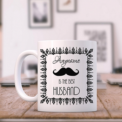 Best Husband Mustache Mug