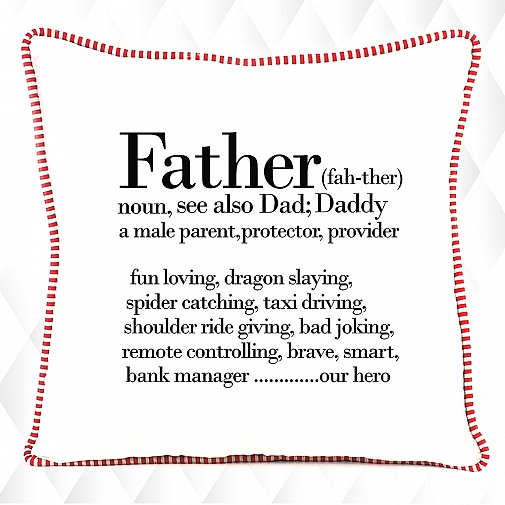 Father Definition-Personalised Cushion