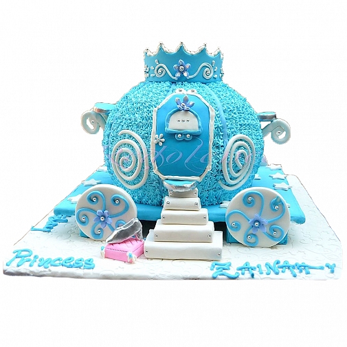 6Lbs Princess Crown Cake - Redolence Bake Studio