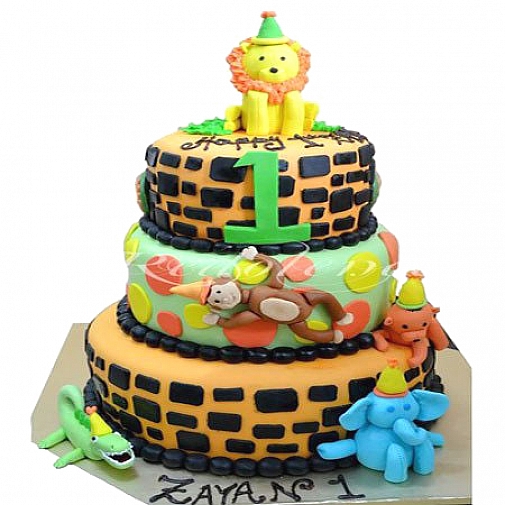 15lbs Safari Cake - Redolence Bake Studio