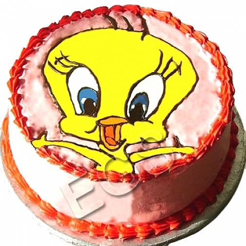 Tweety Bird Cake (2 Kg & Above) - Chocomans