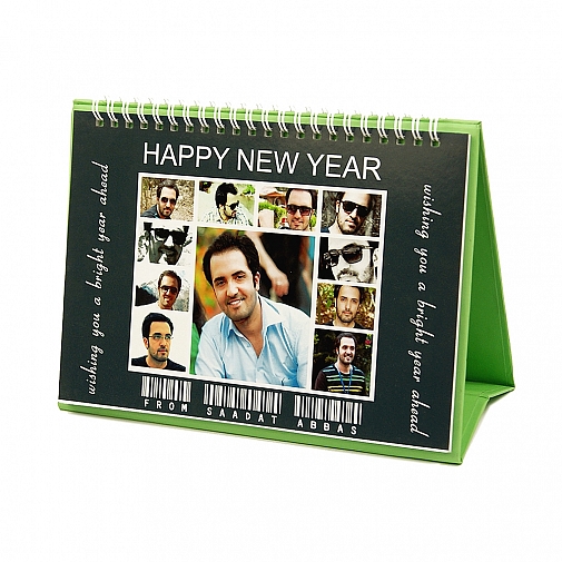 Personalised Table Calendar