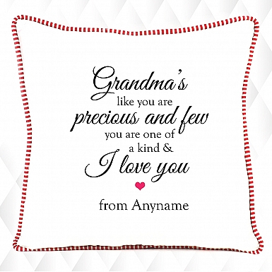 Precious Grandma-Personalised Cushion