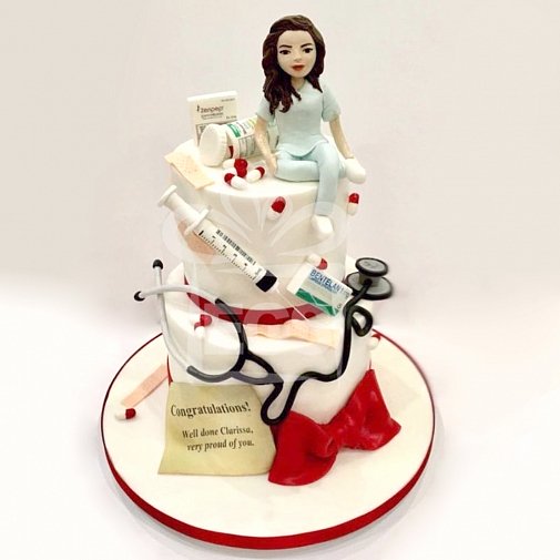 DOCTOR CAKE! - Decorated Cake by IlCucchiaioGiallo - CakesDecor