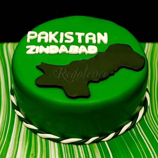 3lbs Azadi Celebration Cake - Redolence Bake Studio