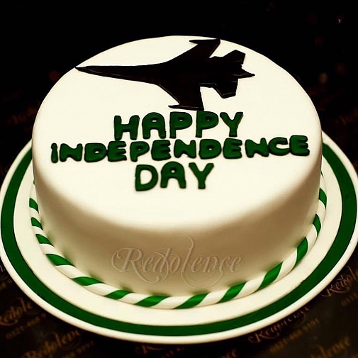 3lbs Happy Defence Day Cake - Redolence Bake Studio