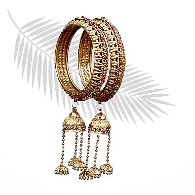 Antique Bracelets With Latkan