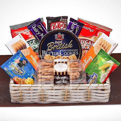 Chocolate And Crakers Hamper