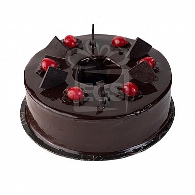 2Lbs Chocolate Dark Cake - Kitchen Cuisine