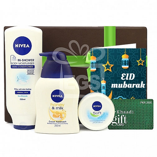 Eid Nivea Hamper with Khaadi Gift Card