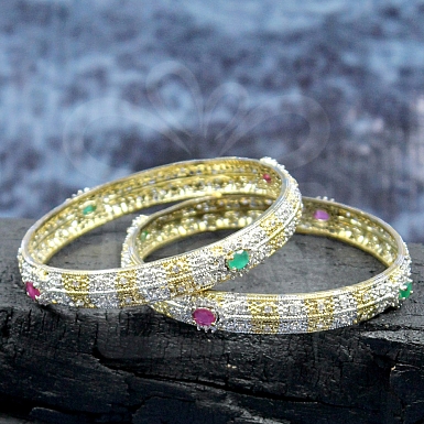 Elegant Antique Style Bangles