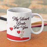 My Heart Beats For You Mug