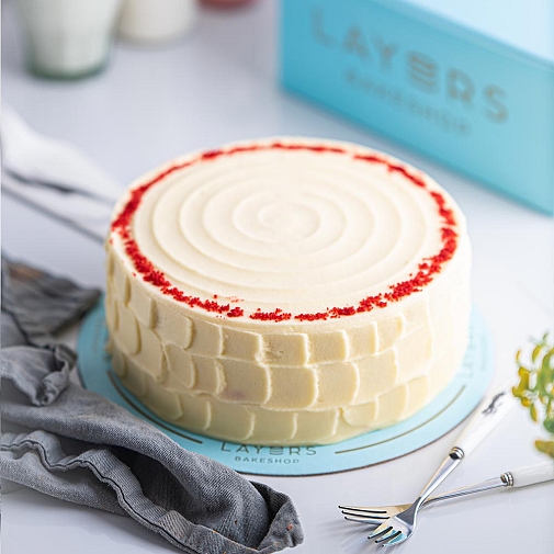 2.5 lbs Red Velvet Cake Layersbakeshop